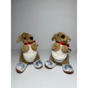 Plush KangaRoos Shoes Kangaroo 6" Vintage Advertising Stuffed Roo Animal Toy 2